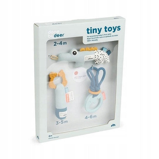 Done by Deer Gift Set with Rattles Blue