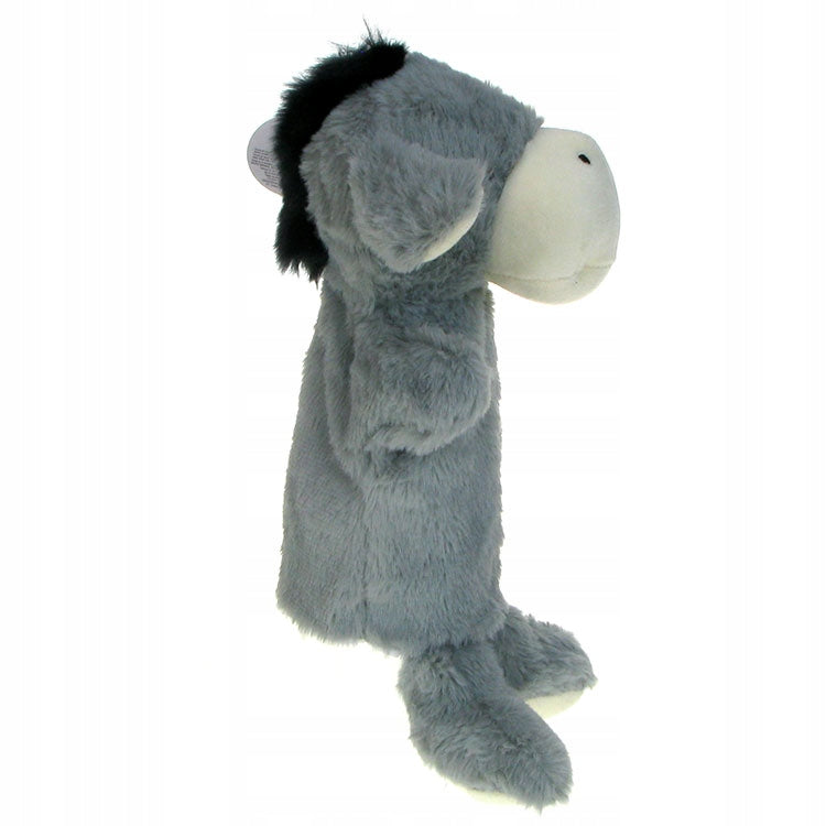 Donkey - fluffy puppet for the hand of a child or an adult (92928) Packaging status original