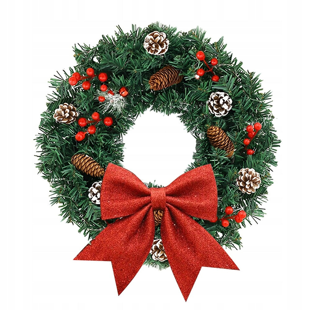 Door reed Christmas decoration bow Christmas 60cm