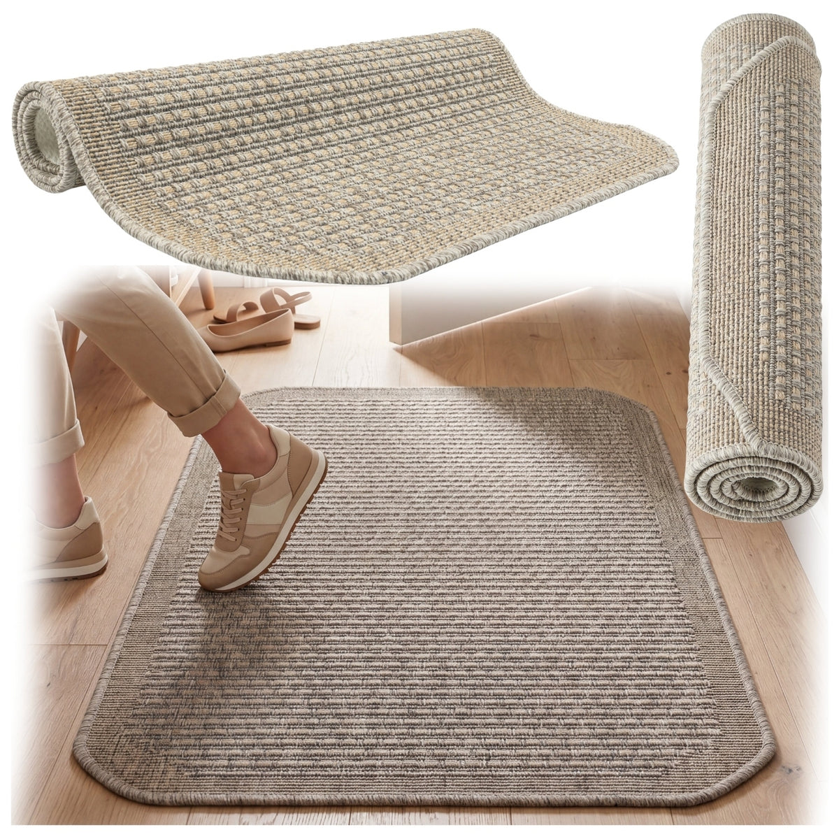 Doormat Large 68x114cm Non-Slip Solid For Shoes Mat
