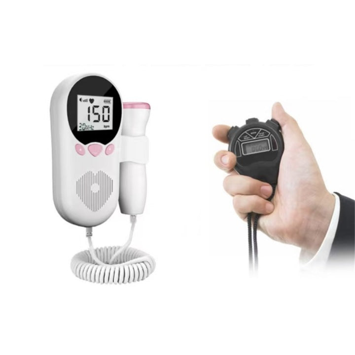 Doppler Fetal Heart Rate Monitor, for Pregnant Women, Portable