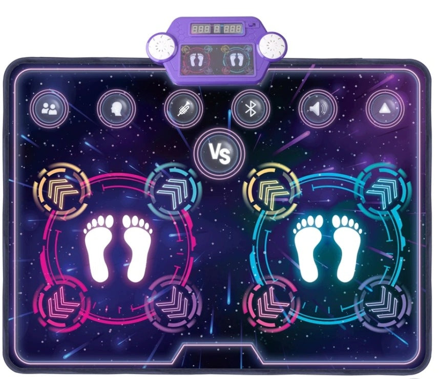 Double Bluetooth Dance Mat Digital Dance Game For Kids 140cm