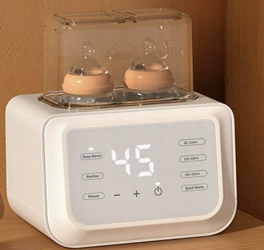 Double Bottle Warmer BaBy W2 Teat Sterilizer Constant Tempera Packaging status original