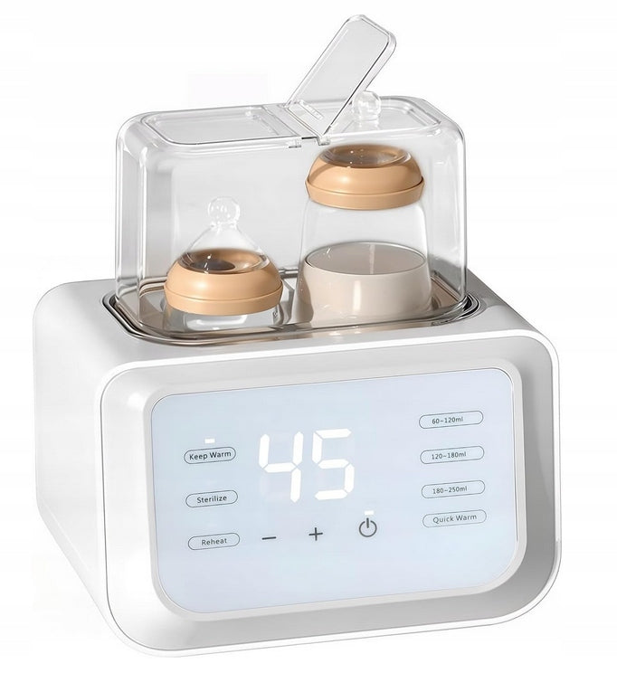 Double Bottle Warmer BaBy W2 Teat Sterilizer Constant Tempera
