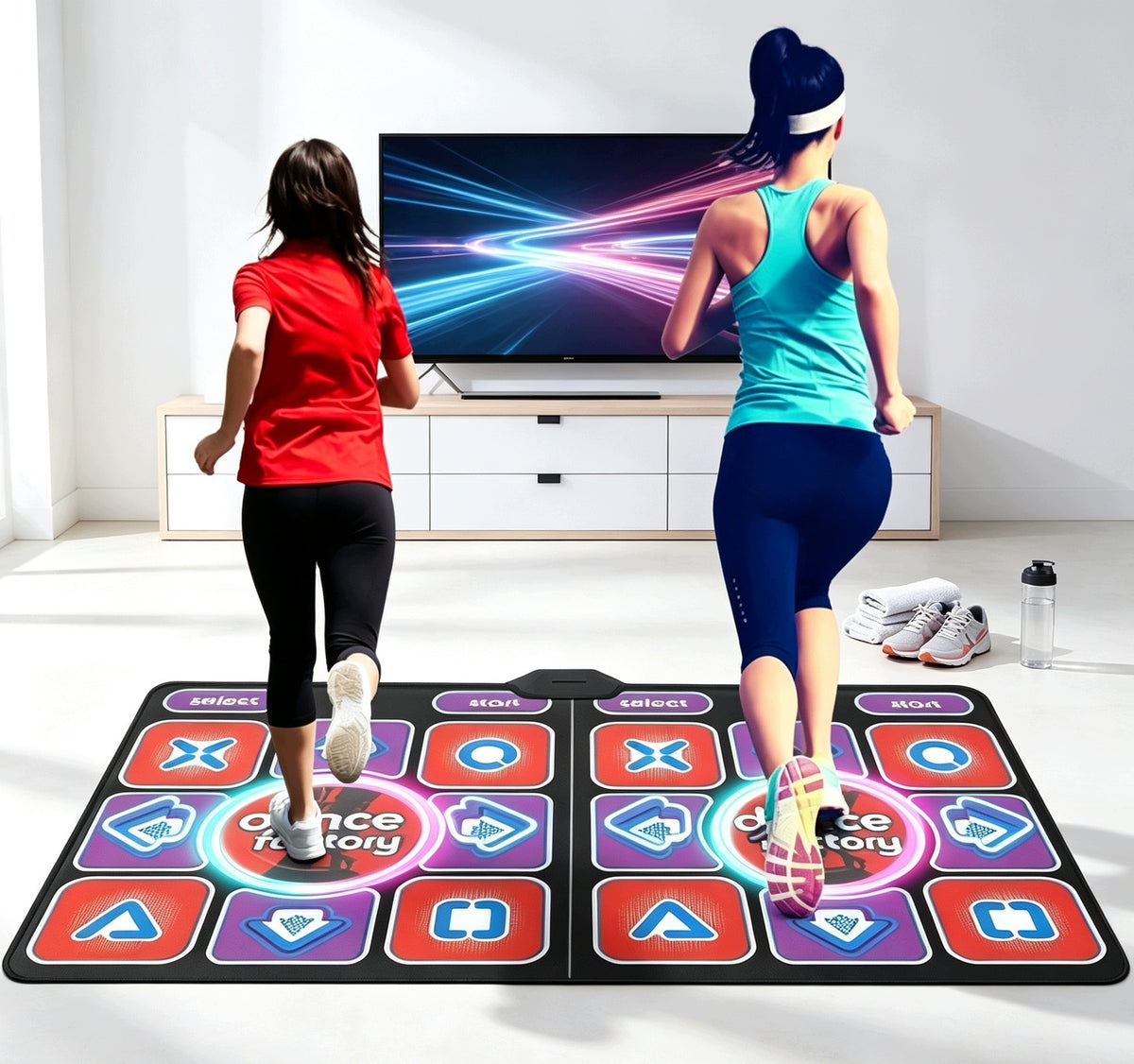 Double Dance Mat TV 200 Games 179 Songs