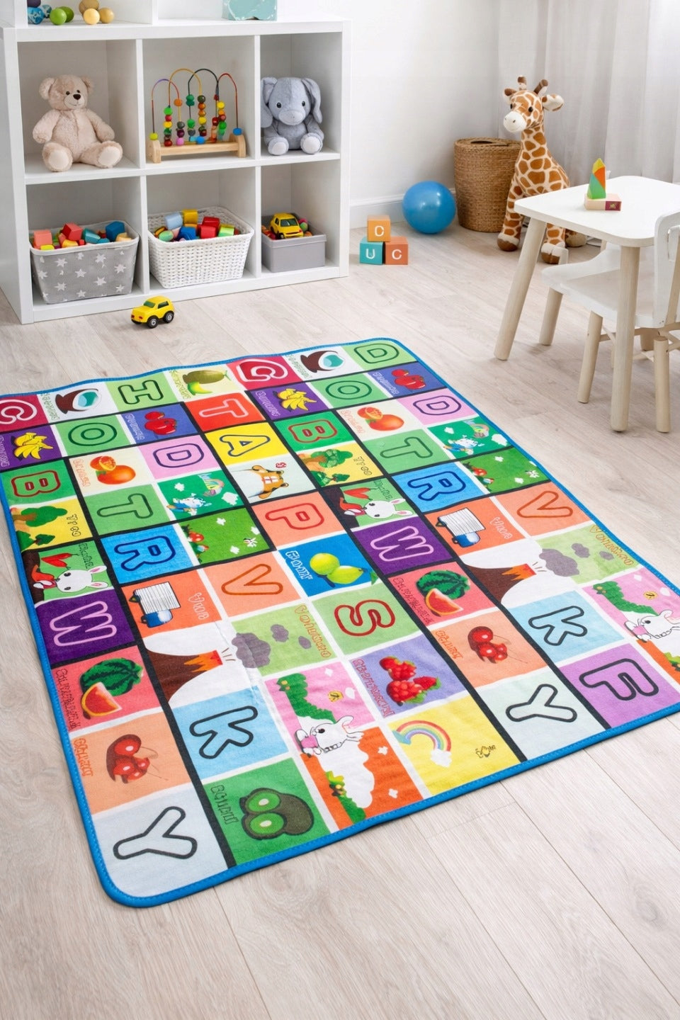 Double Sided Mat 180x200 cm Educational for Children Alphabet Folding XL Bag Manufacturer code MATA EDUKACYJNA DLA DZIECI XXL 200 x 180 cm