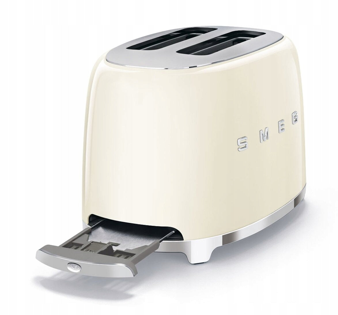 Double Slotted Toaster Smeg TSF01CREU 2 Toast 950W Beige Packaging status original
