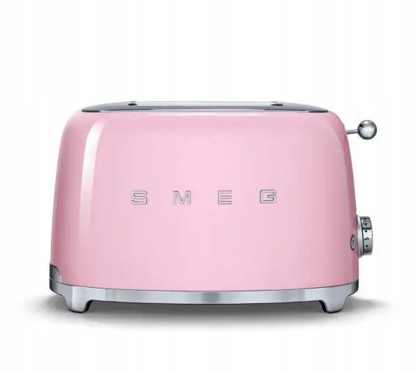 Double Slotted Toaster Smeg TSF01PKEU 2 Toast 950W Stainless Steel Pink