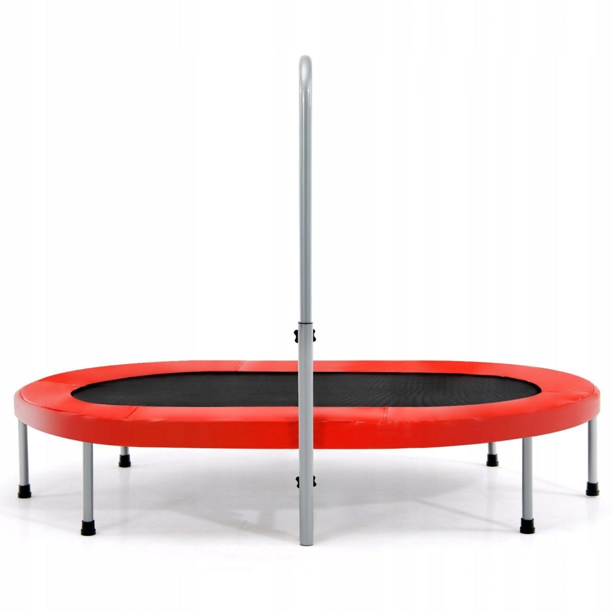 Double fitness trampoline with handrail 154 x 90 x 92-132 cm Manufacturer code TW10002RE