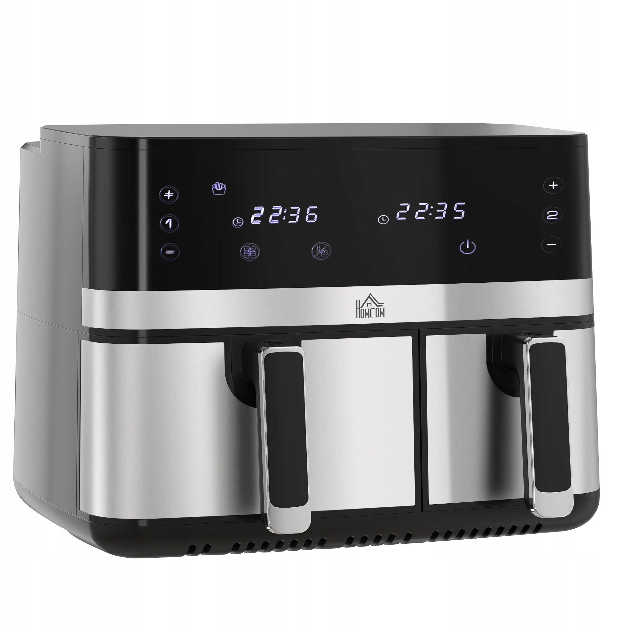 Double fryer 2700W, 8 functions, 41,8 cm x 39,2 cm x 31,1 cm Manufacturer code 800-193V90BK