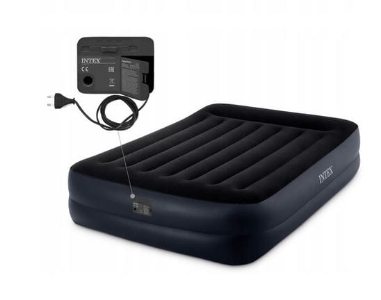 Double inflatable mattress 203x152 electric pump INTEX 64124 Manufacturer code 64124ND