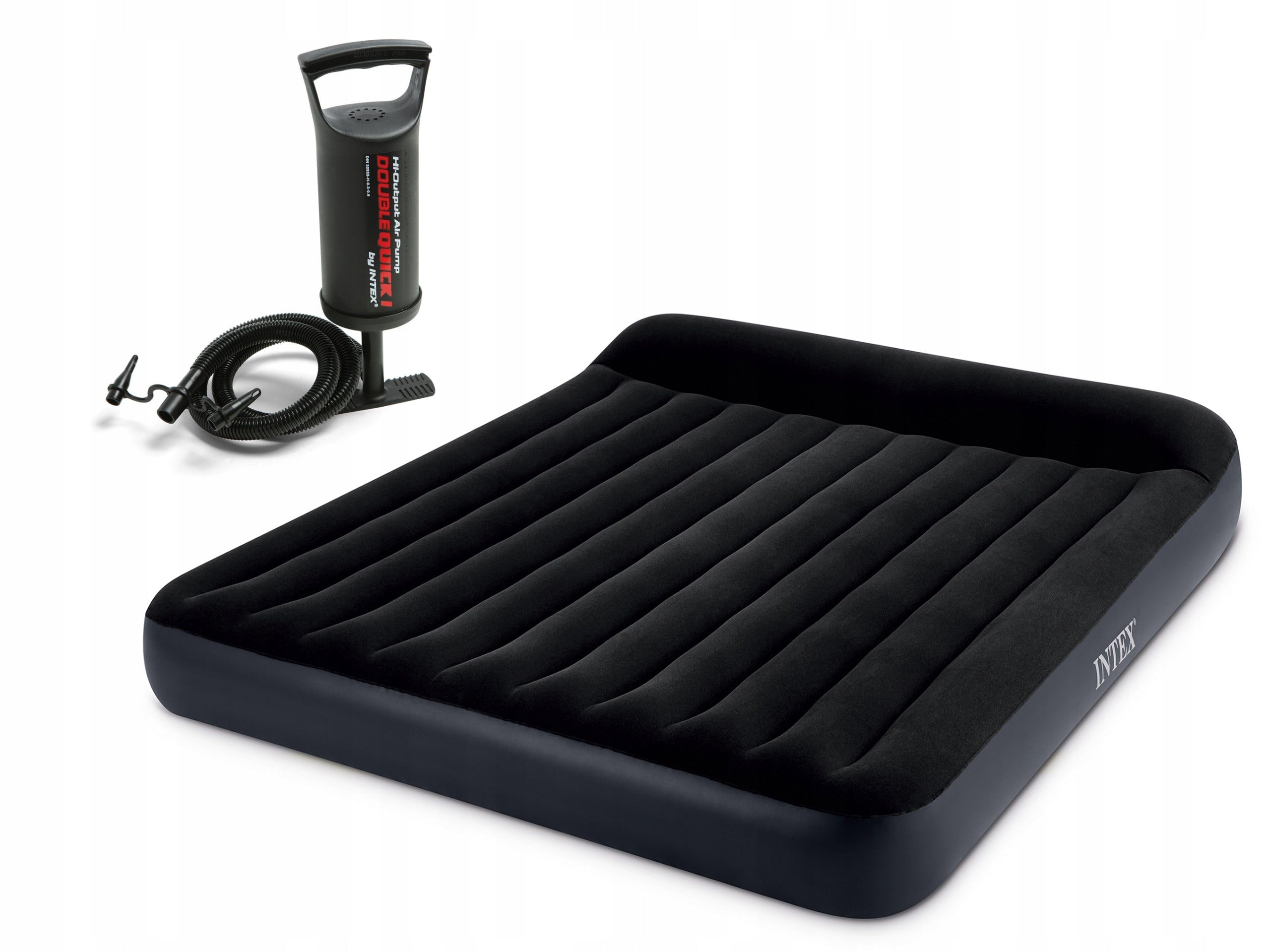 Double mattress extra large Intex 203 x 183 x 25 cm black