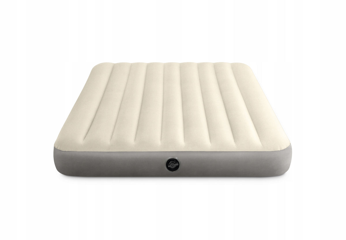 Double mattress inflatable velour bed 152x203x25 cm INTEX 64103 Packaging status original