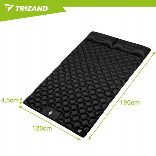 Double self-inflating mattress Trizand Manufacturer code Materac samopompujący dwuosobowy Trizand