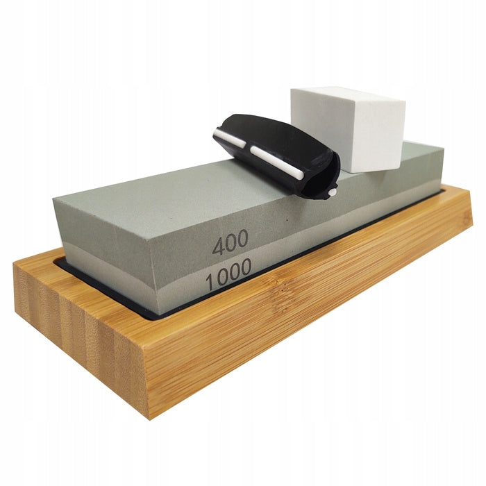Double-sided water stone whetstone sharpener 400/1000 for knives two gradations Brand Magma