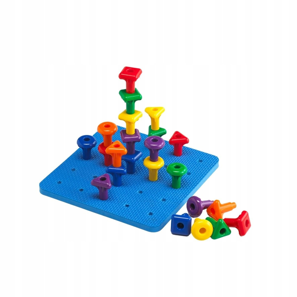 Dowel board - development of concentration motor skills learning to count for children