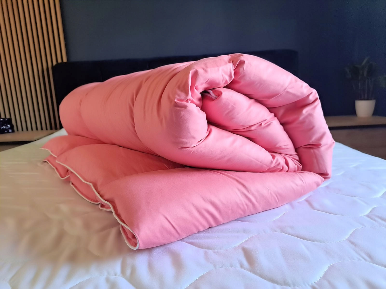 Down quilt 160x200 3 kg DOWN AND FEATHERS PINK or CREAM EAN (GTIN) 5905799280297
