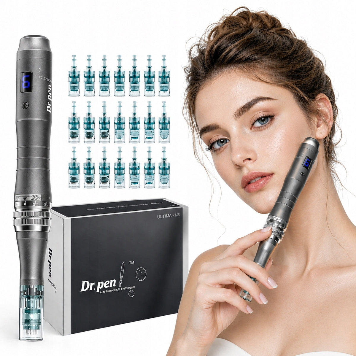 Dr Pen M8-W Dermapen Ultima WIRELESS 20 cartridges FREEBIE