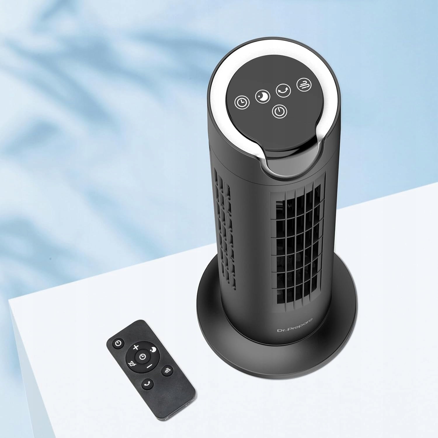 Dr.Prepare DCCF10 Fan Black | Powerful Air | Quiet | Stylish Manufacturer code DCCF10
