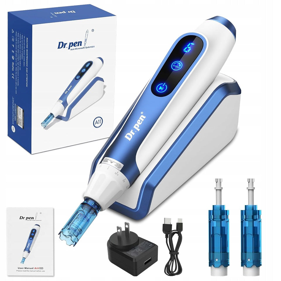 Dr.pen A11 Microneedle Wireless Mesotherapy Pen with Cartridges