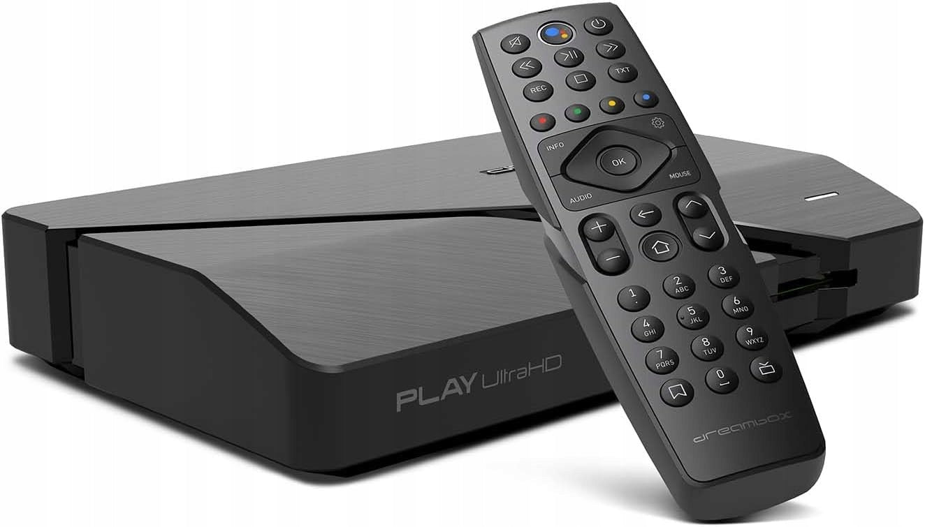 Dreambox Play Android TV 11 Black Dual WiFi, LAN, Bluetooth, HDMI