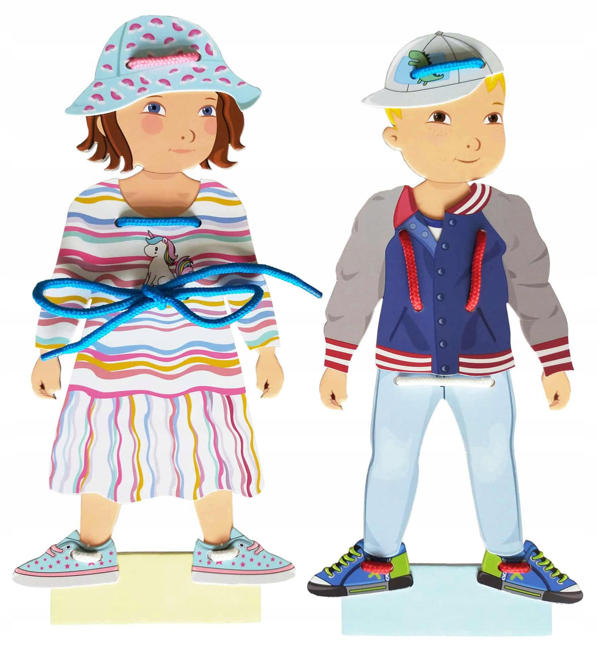 Dress Up Learning Sensory Binding Packaging status original