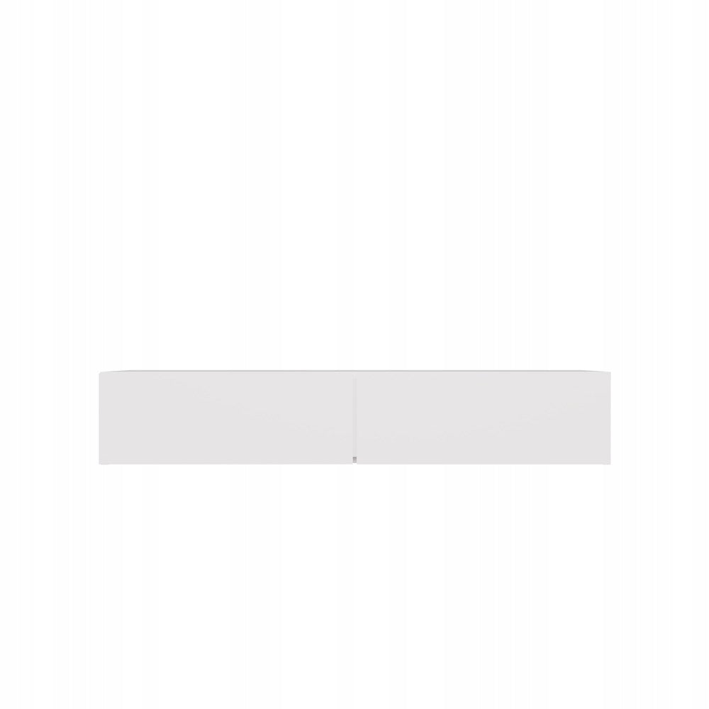 Dressing Table Cosmetic Hanging MIKA 110 cm 2 Drawers For Bedroom WHITE, , M- Number of drawers 2