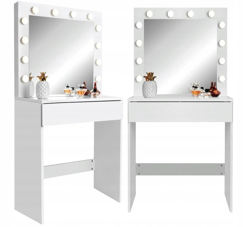 Kosmetinis staliukas, Fluxar home, DR-1025, baltas