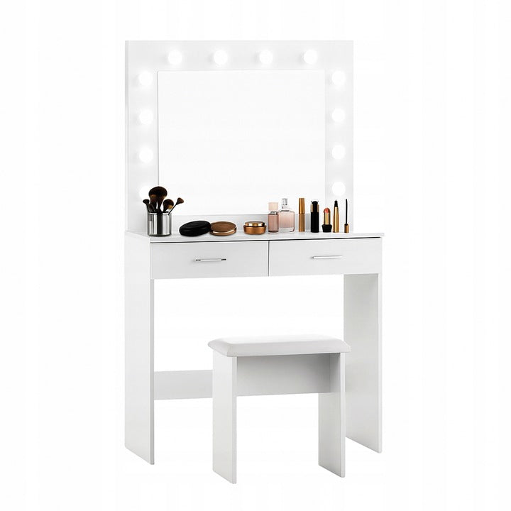 Kosmetinis staliukas, Fluxar home, DR-1024, baltas