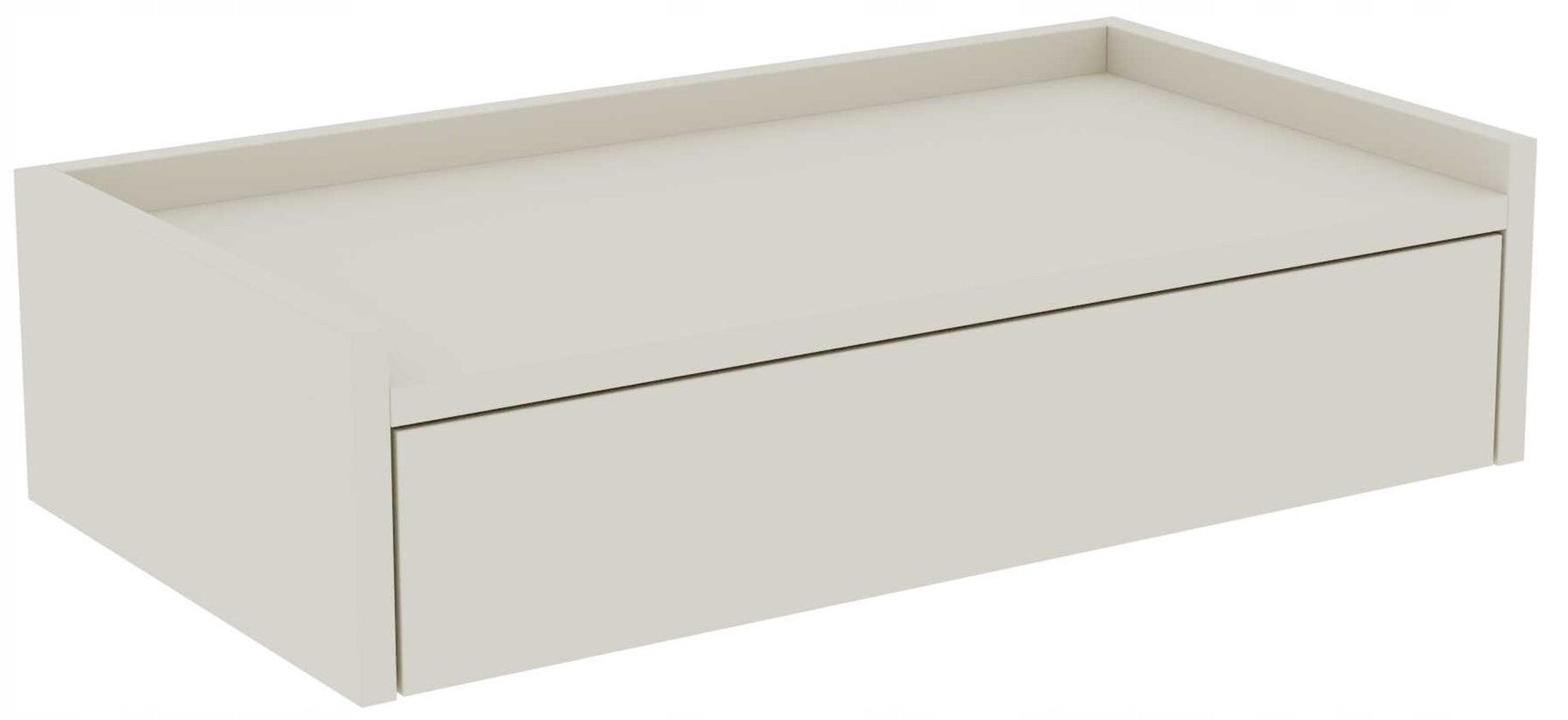Dressing Table hanging console NUVIA 75 cashmere drawer suspended Manufacturer code Toaletka-NUVIA-75-KASZMIR