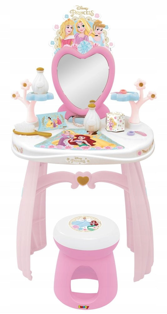 Dressing Table with Disney Princess Beauty Salon Princess Smoby Brand Smoby