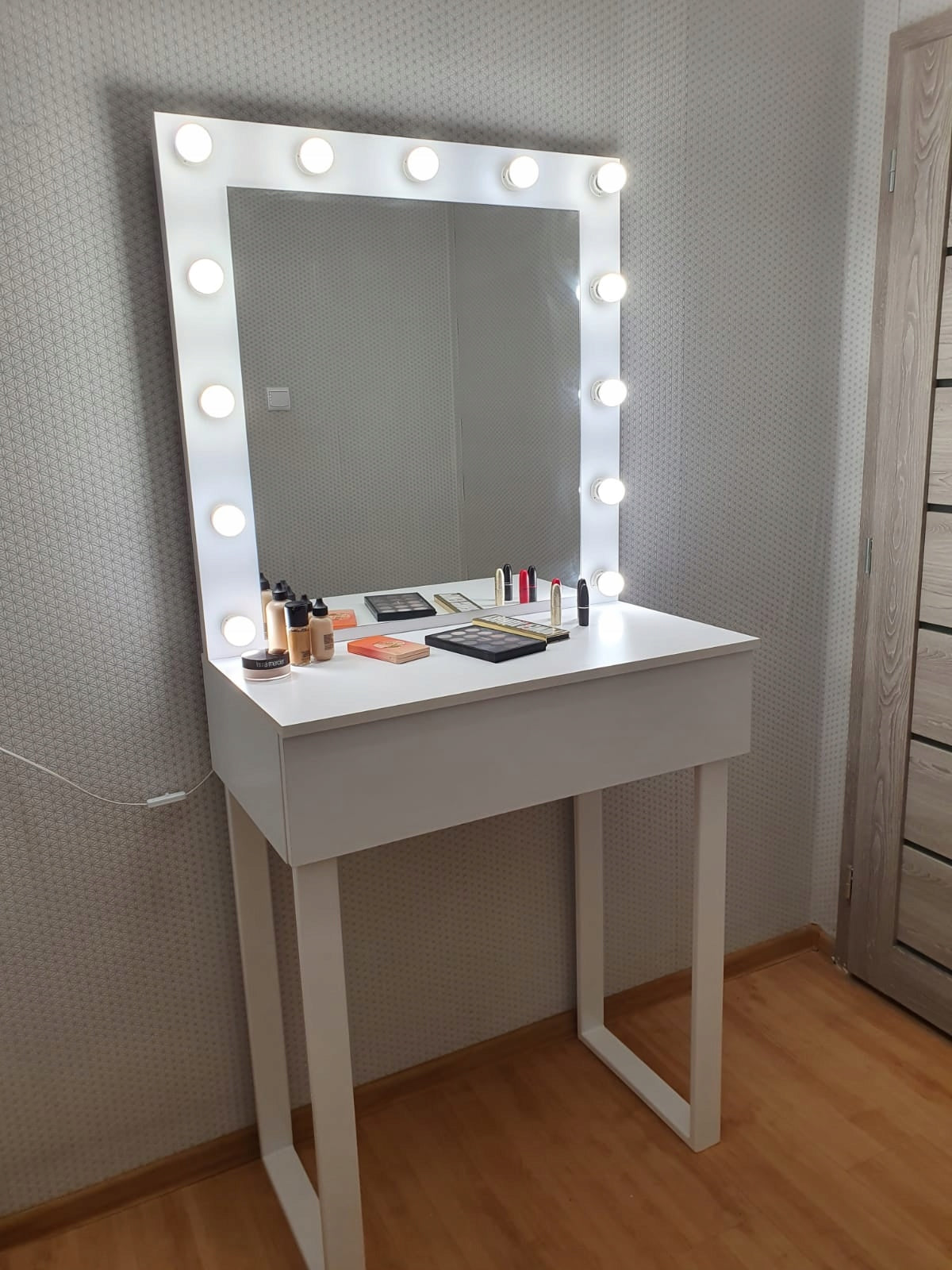 Dressing table AMI 80 WHITE BN - makeup make-up