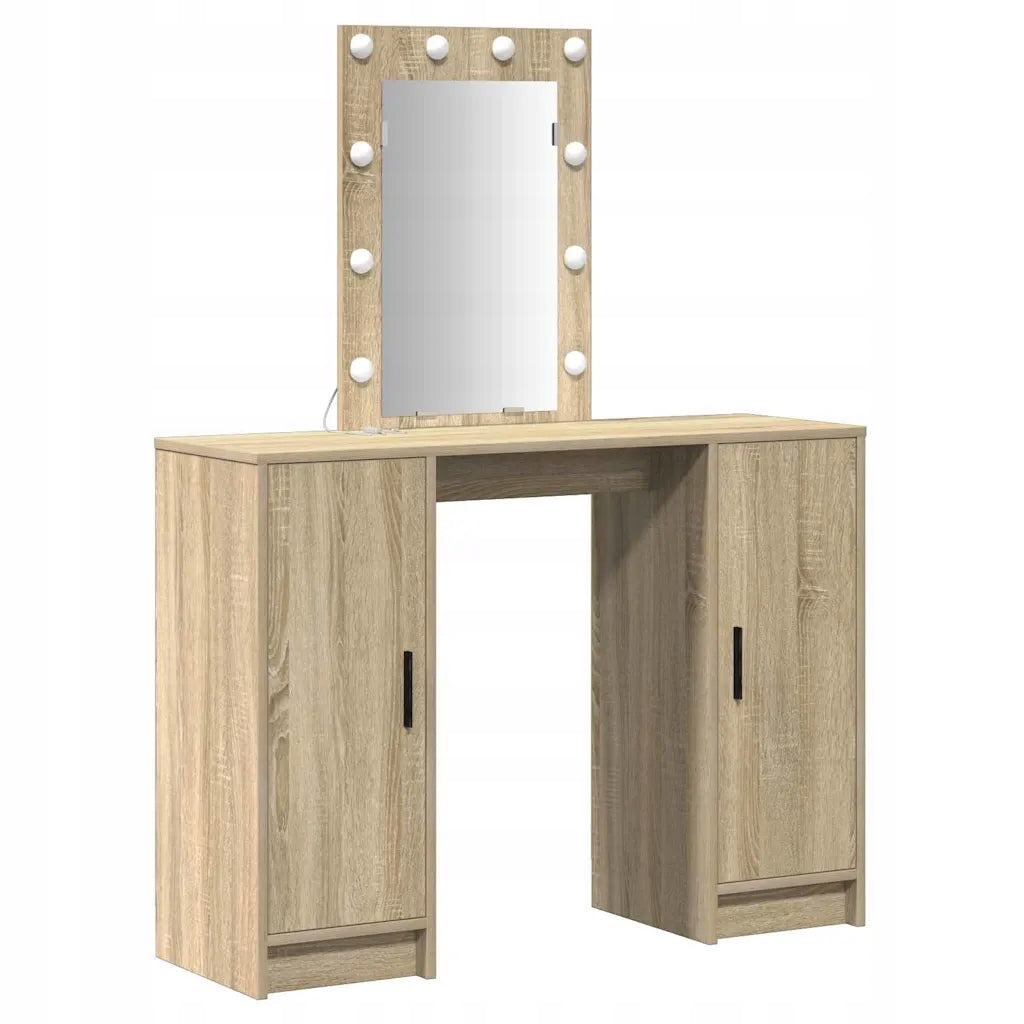 Dressing table Brown 102 x 33 x 135 cm Wood-based material