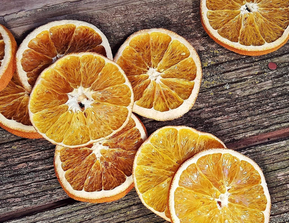 Dried Orange Slices for Christmas Tree - Aromatic Dried Fruit - 250g Brand Etnio