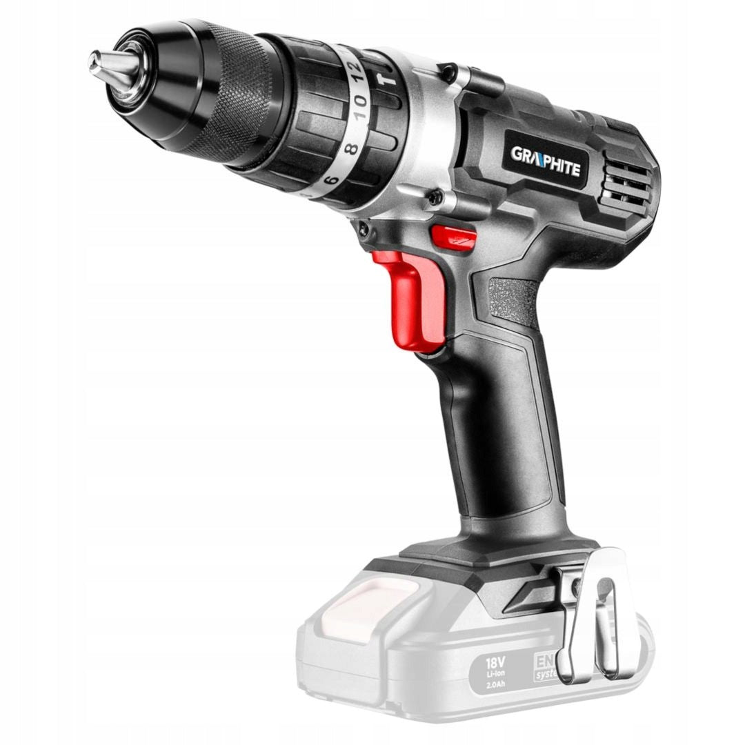 Drill Cordless Impact Screwdriver + 2x 4Ah Battery + Charger Battery capacity 4 Ah