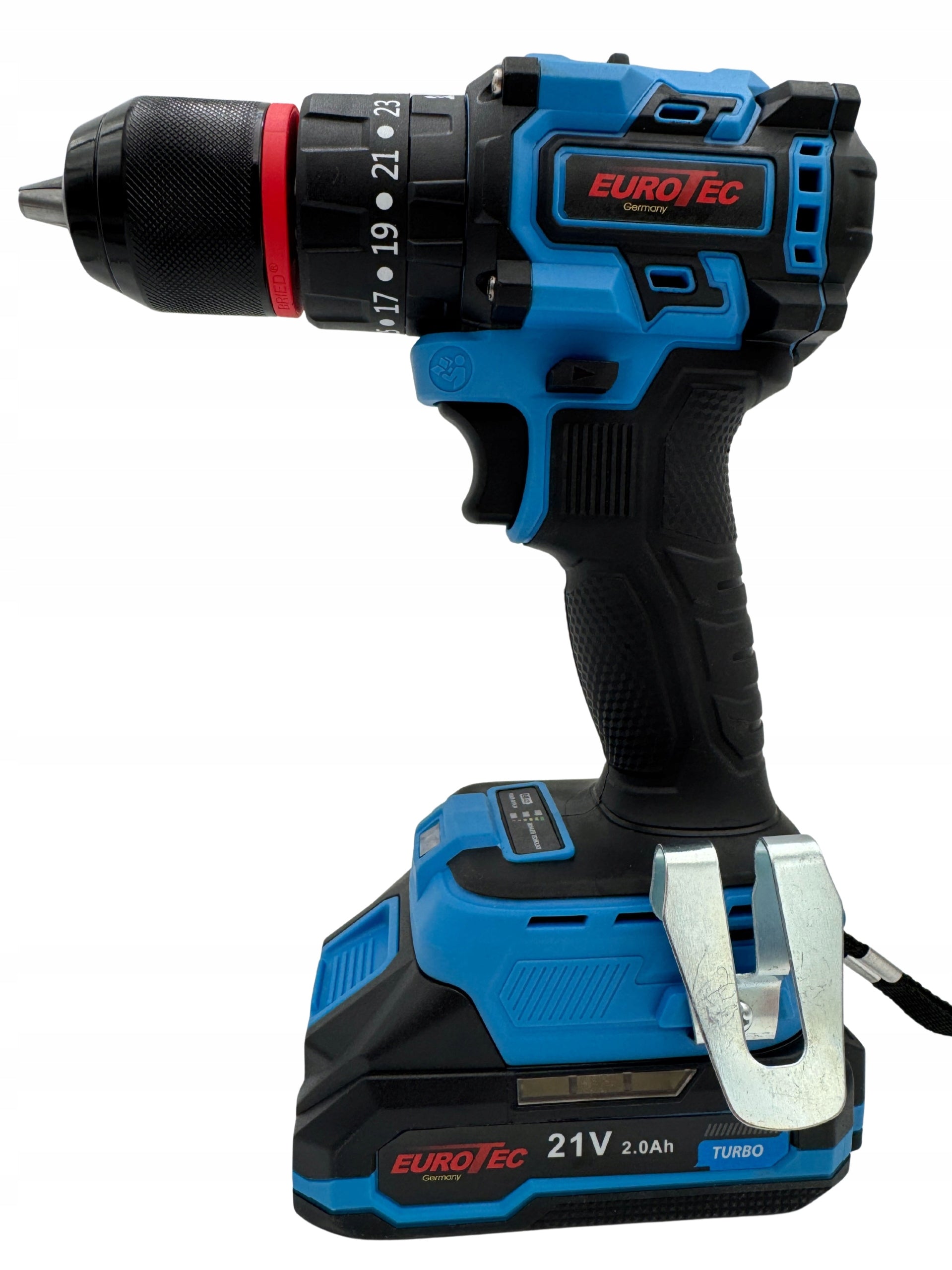 Drill Cordless Screwdriver 21V Stroke 50Nm Brushless 2x Rechargeable Manufacturer code EUCDSU013