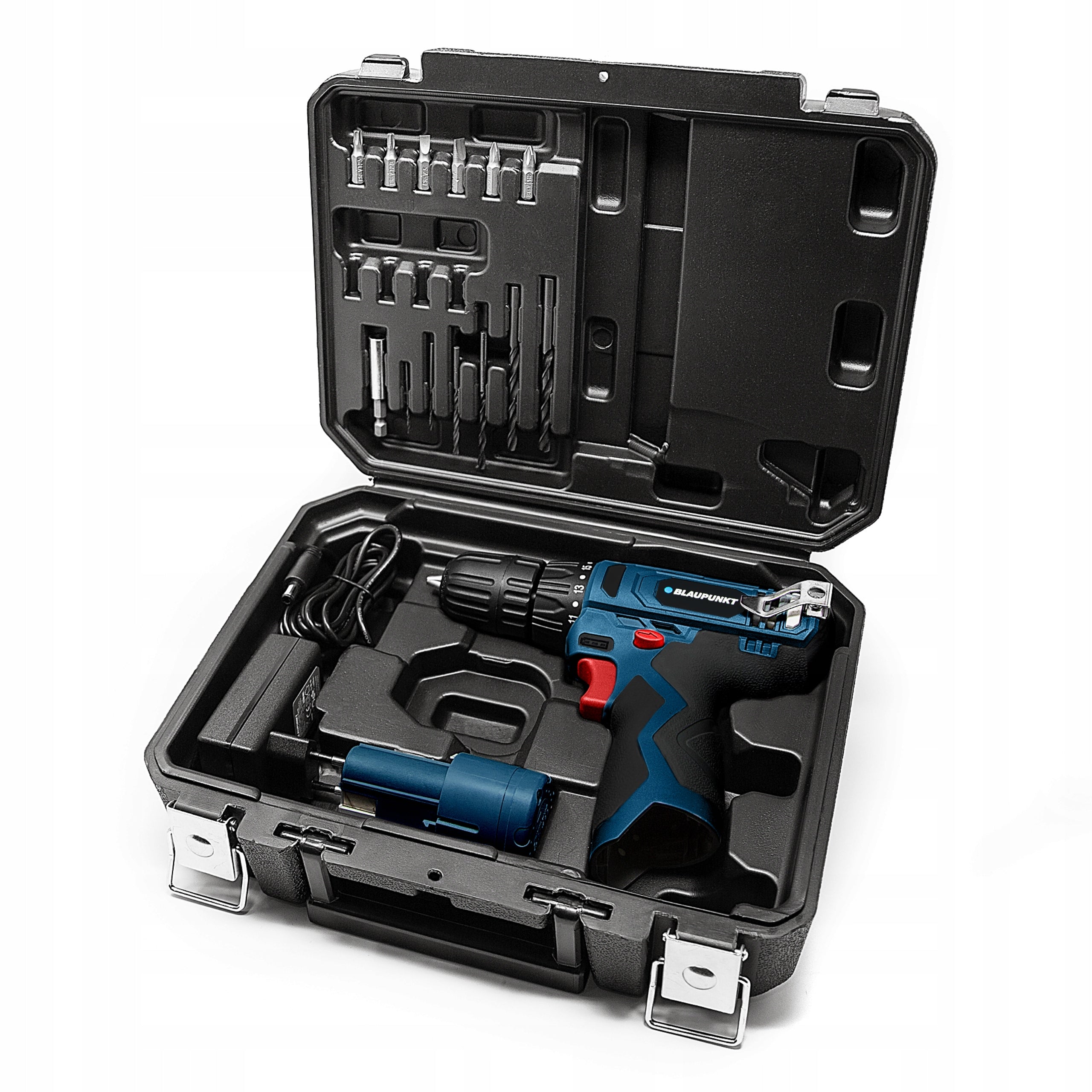 Drill/Driver Cordless Screwdriver 12V Set Suitcase Drill Bits EAN (GTIN) 5901750505553