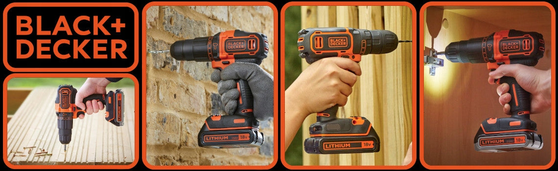 Drill/driver 18V 50Nm 2x2Ah Power Connect BLACK DECKER BLD682D2XK Batteries included yes