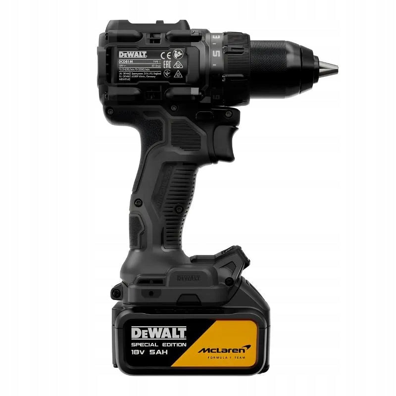 Drill/driver DeWALT x McLaren DCD81MP1T 18V XR 1x5Ah LIMITED EDITIO Voltage (V) 18 V