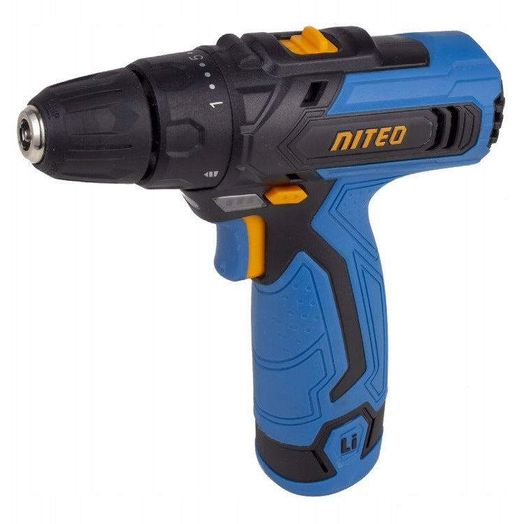 Drilling machine 12 V max Niteo Tools NTX + Suitcase + Drills + Bits Brand Niteo