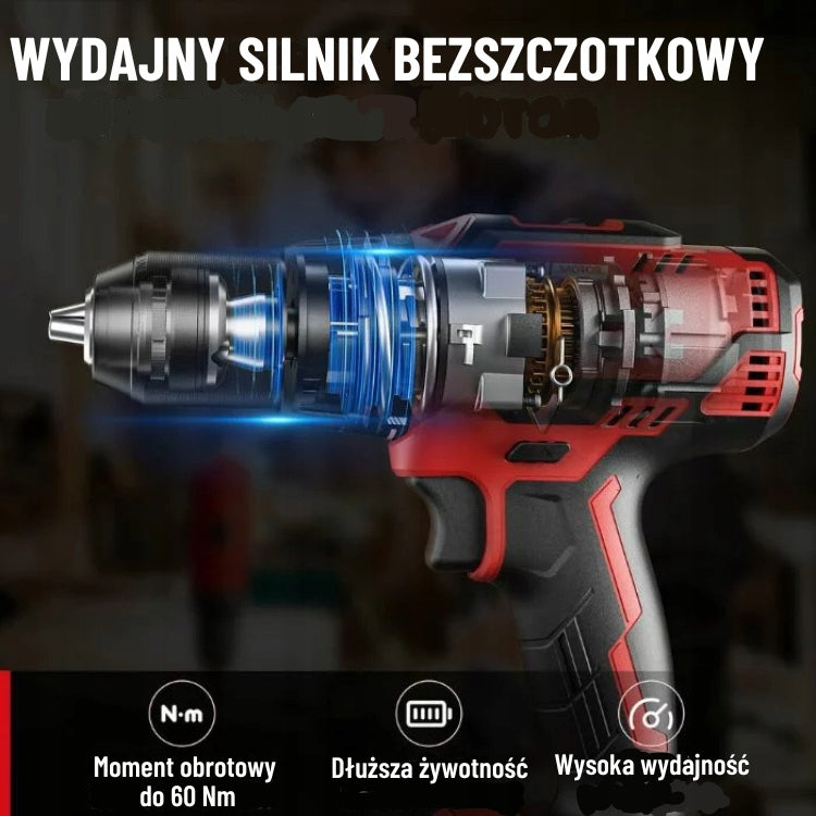 Drilling machine DCK 20V cordless screwdriver + SUITCASE Manufacturer code KDJZ05