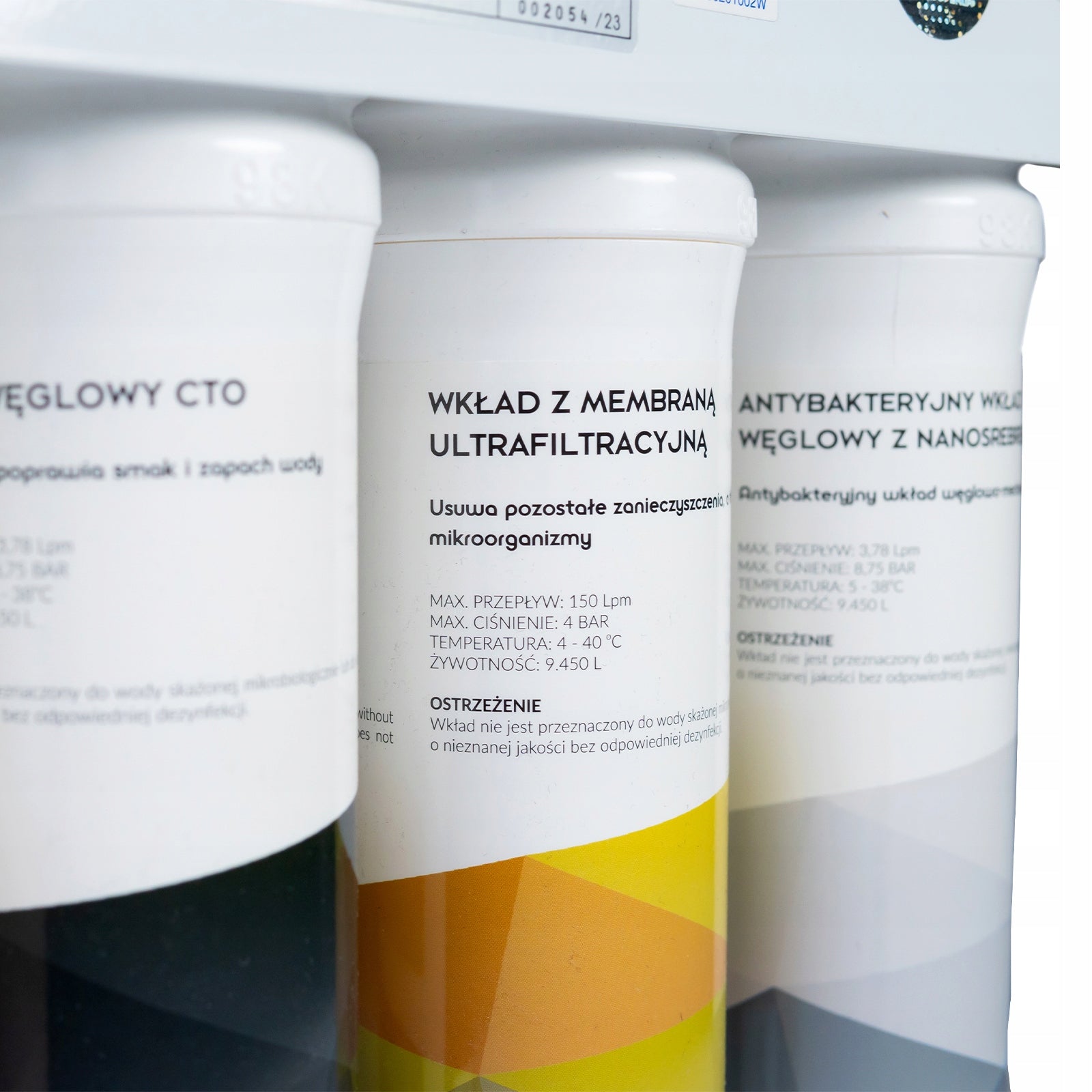 Drinking water filter Ecoperla Twister - ultrafiltration system with nanosilver Model Twister