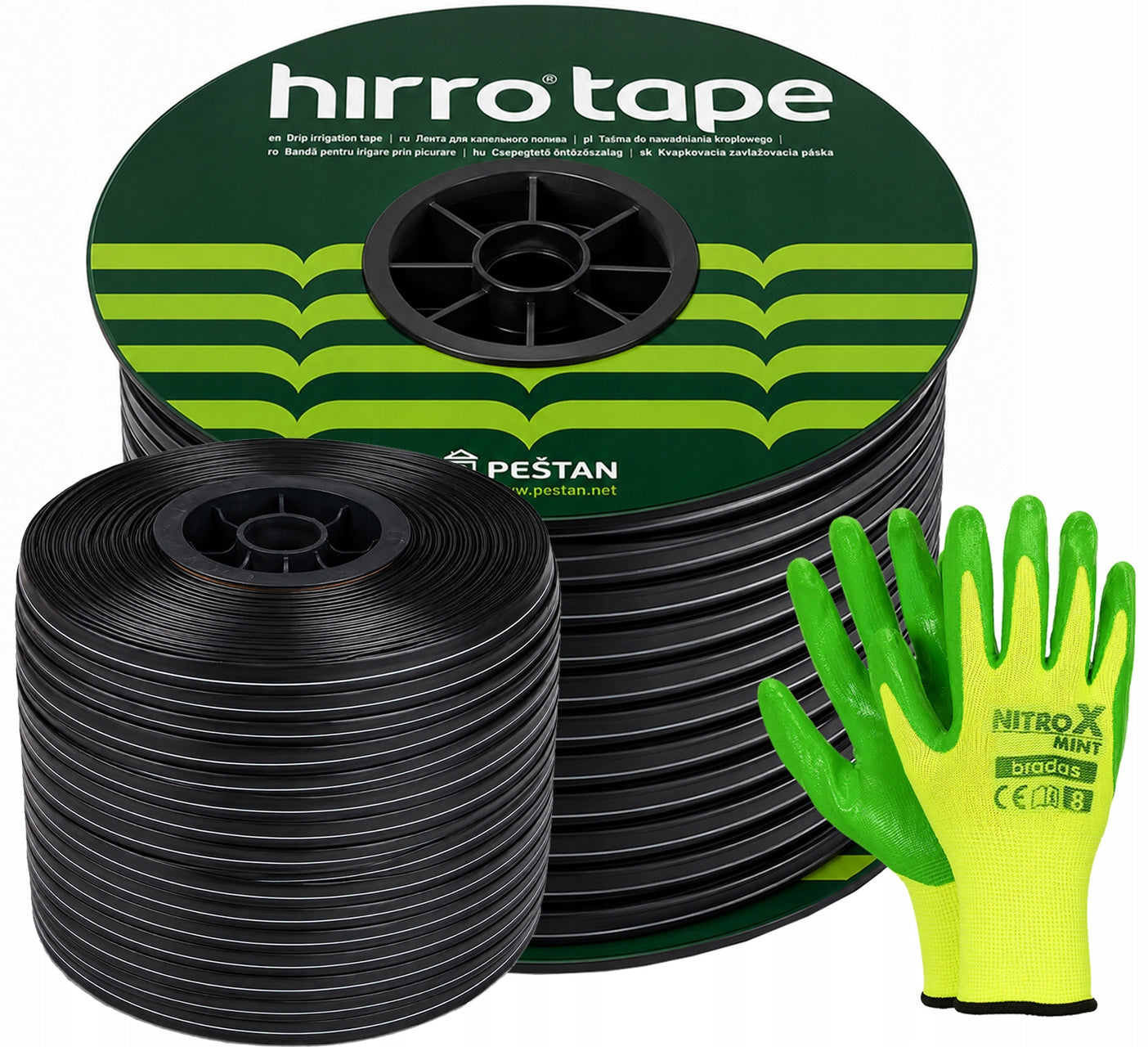 Drip Tape Irrigation Drip Hose Line 1000m 1,5l/h 10cm Set