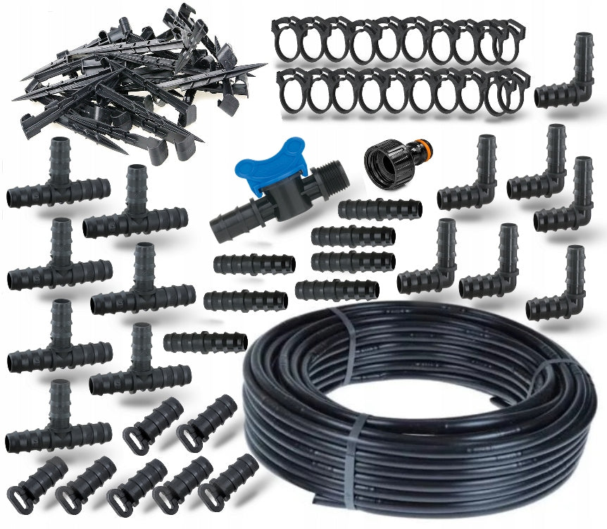 Drip line 100m set XXL 150 accessories drip irrigation
