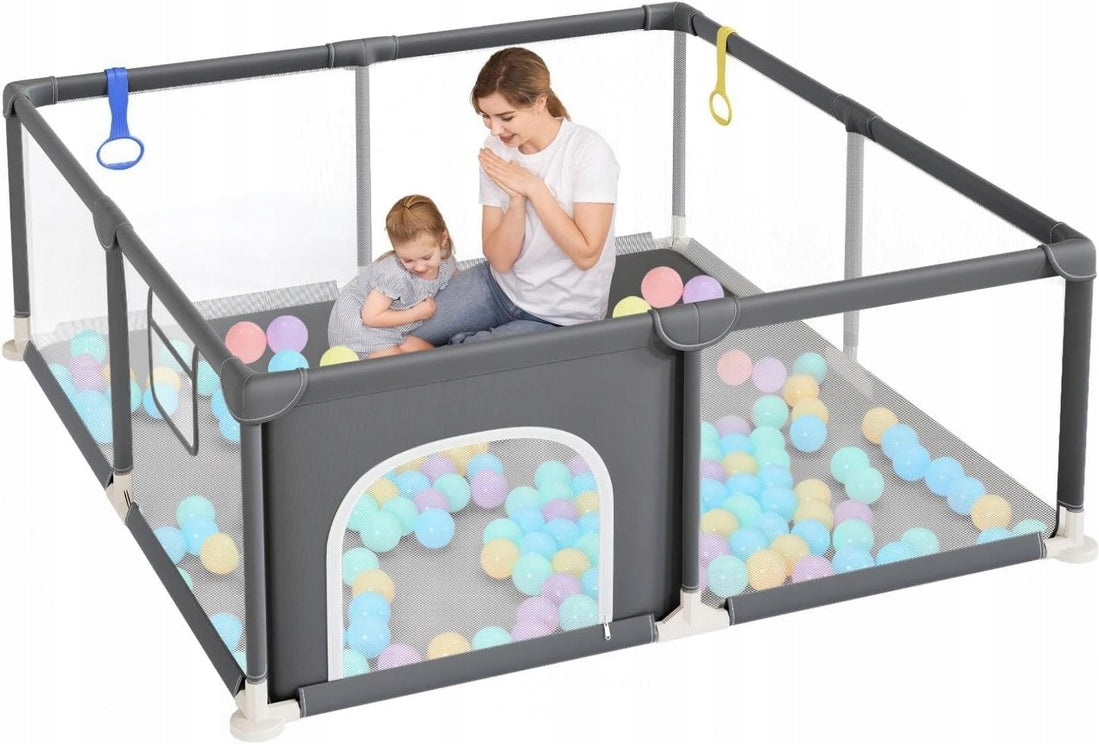 Dripex Playpen for babies , 124 x 124 x 63 cm