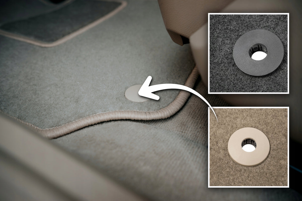 Driver Velour Car Rug for Volvo XC90 I 2002-2014 LUX beige Manufacturer Wielganizator