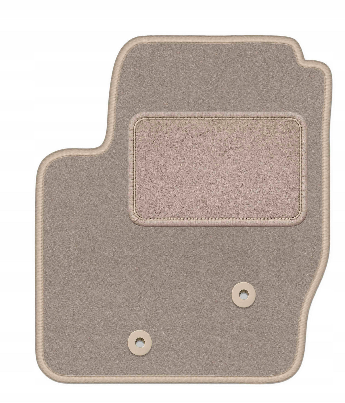 Driver Velour Car Rug for Volvo XC90 I 2002-2014 LUX beige