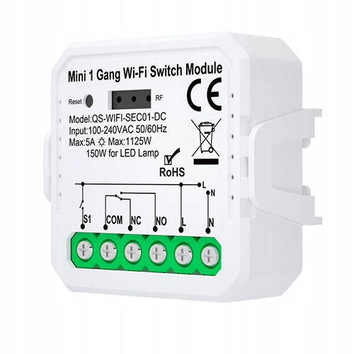 Driver WiFi Relay TUYA VOLTAGE-FREE Smart EAN (GTIN) 5905745463699