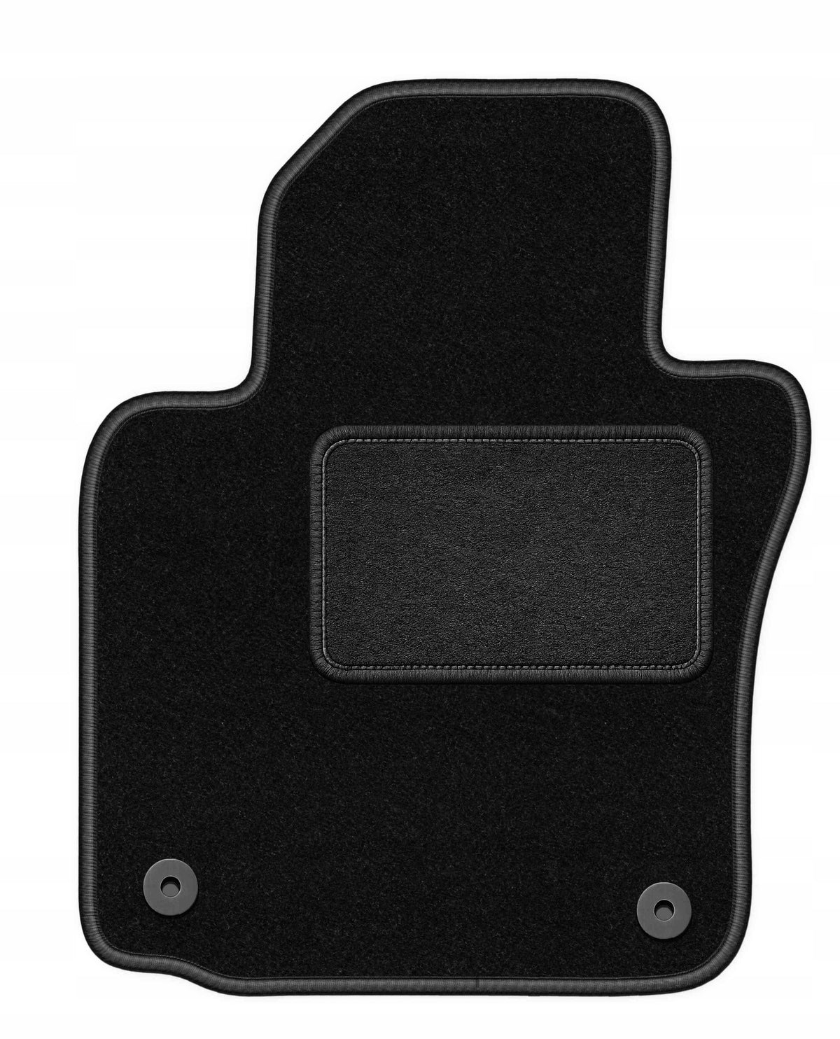 Driver's velour rug for Skoda Octavia II 2004-2013 LUX black