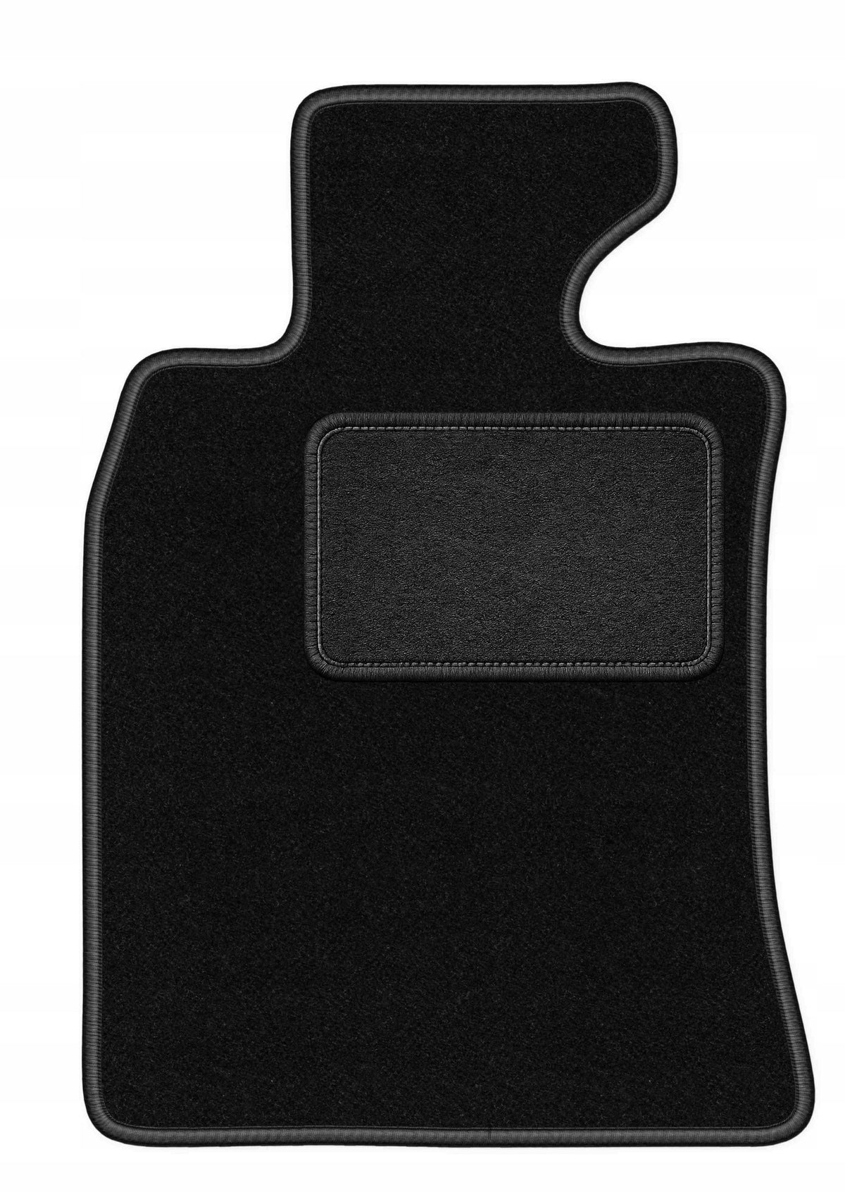 Driver velour rug for Mini Cooper R56 2006-2013 LUX black